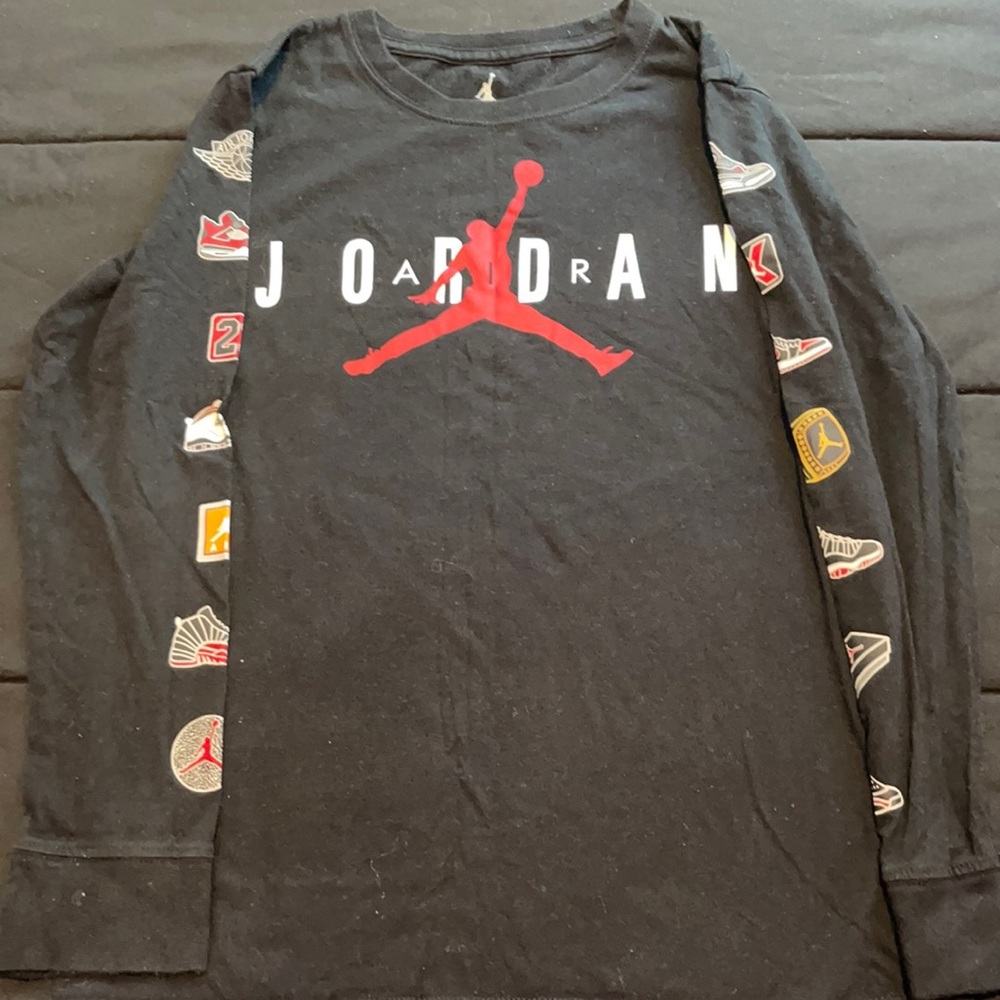 Boys long sleeve Jordan shirt